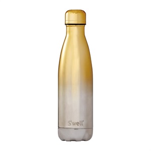 【6/12まで20%OFF】 S'well スウェル ステンレスボトル･17oz･500ml メタリック イエローゴールドオンブレー