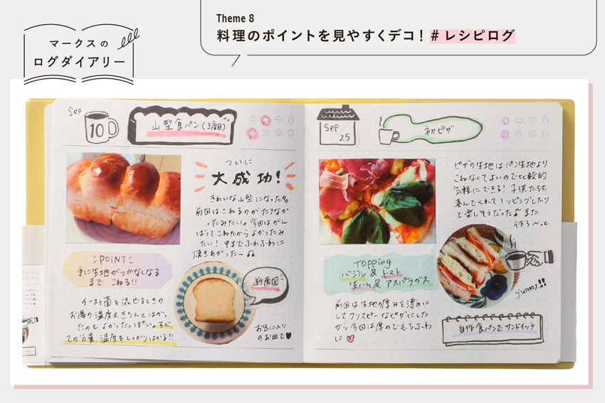 【Theme 8】料理のポイントを見やすくデコ！ #レシピログ