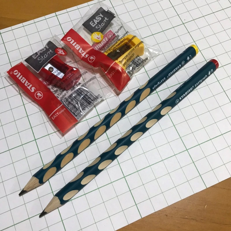 STABILO スタビロ かきかた鉛筆 イージーグラフ・右利き用 12本セット