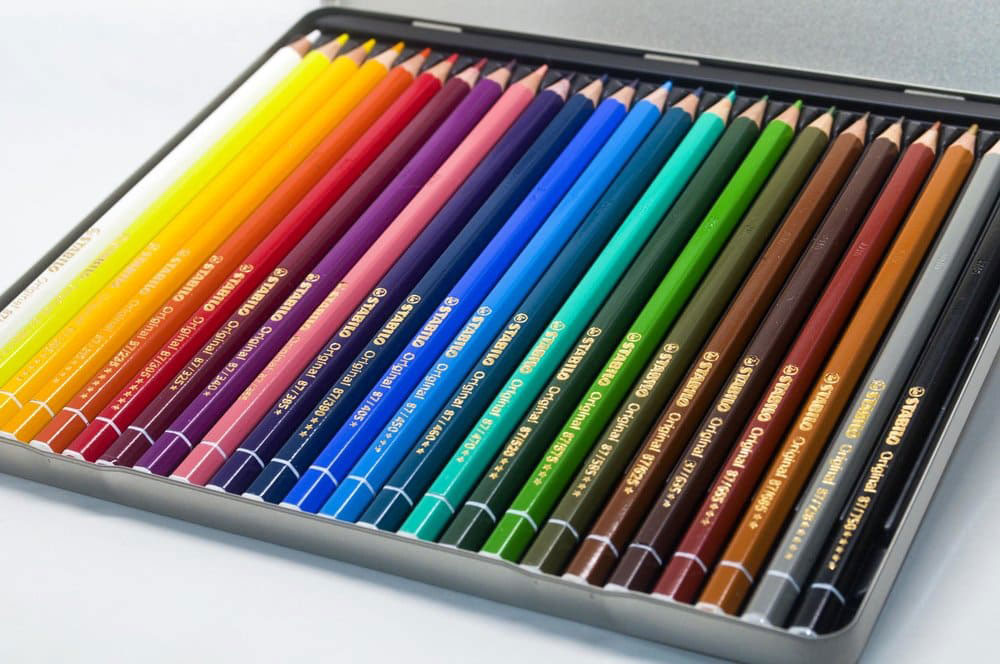 STABILO スタビロ オリジナル 24色セット 2.5mm 硬質色鉛筆 | マークス