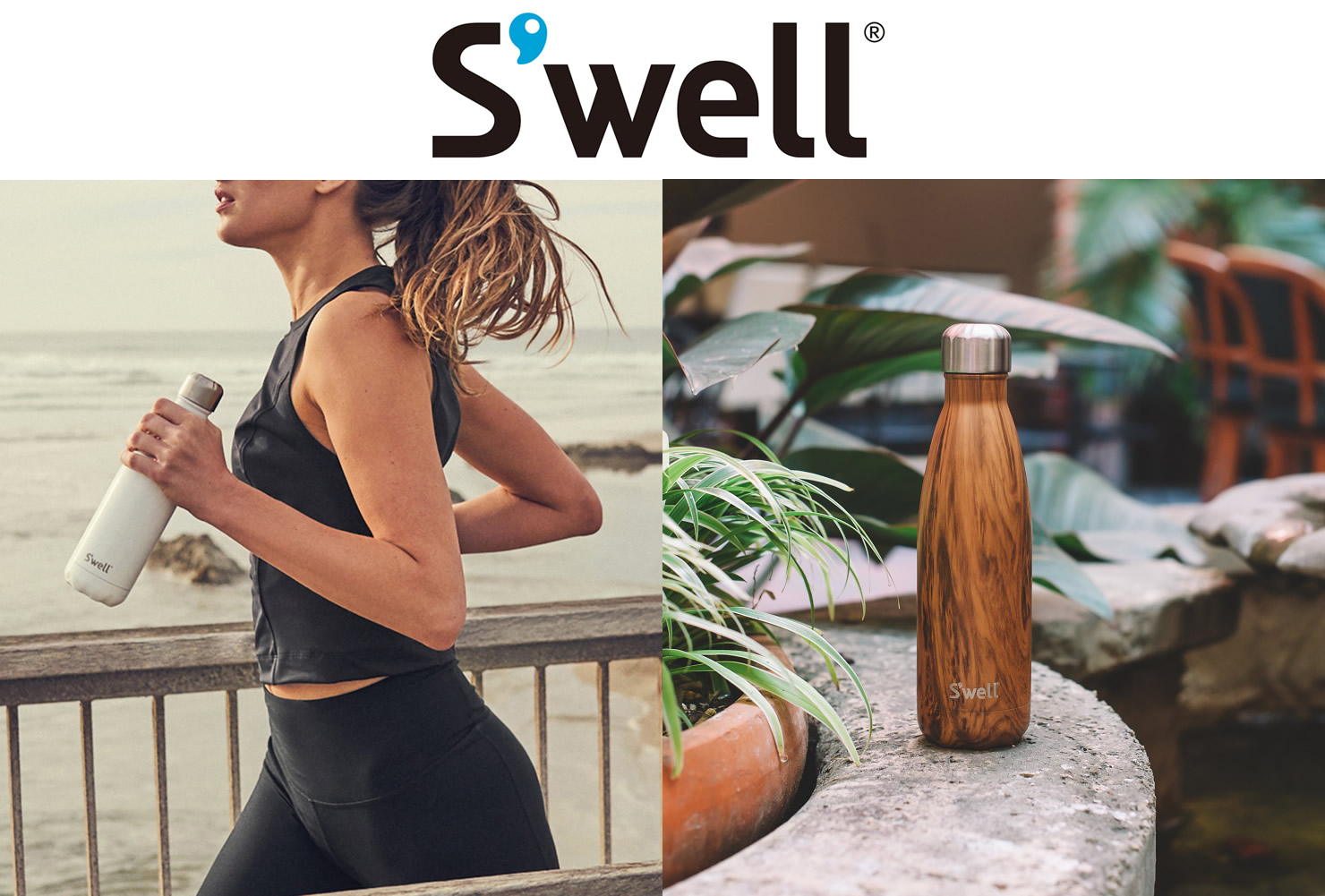 S Well スウェル ボトル ボトル 9oz 260ml S Well スウェル シマー ブルースウェード マークス マークス公式通販