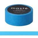 「マステ」 マークス マスキングテープ･ベーシック VISIBLE NEON(ネオンブルー)