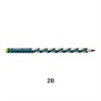 STABILO スタビロ かきかた鉛筆 イージーグラフ･左利き用 6本セット 鉛筆 3.15mm(ぺトロール/2B)