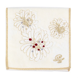 ポール ジョー ポケット付きタオル クリザンテーム アイボリー マークス公式通販