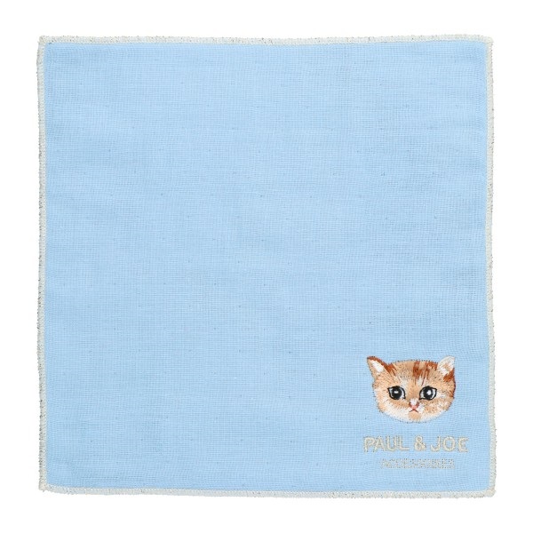 バッグ ファッション雑貨 ハンカチ 靴下 ハンカチ M ヌネット ブルー ポール ジョー アクセソワ マークス公式通販