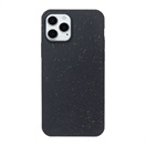 Pela Case ペラケース iPhone12/12 Pro 6.1インチ対応 スマホカバー(背面ケース)/スリム エコフレンドリー(ブラック)