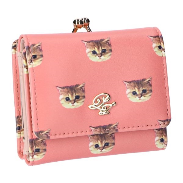 ポール ジョー シスター アクセソワ バッグ 財布 レザー調小物 口金ミニ財布 ヌネット ピンク ポール ジョー アクセソワ マークス公式通販