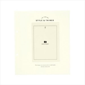 Photograph album(写真集アルバム)･ベーシック･リフィル/タテ向き マークス