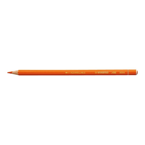 STABILO スタビロ オール 12本セット 色鉛筆 3.3mmオレンジ