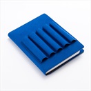 【マークスタイル トーキョー限定】Susy Labo スージーラボ EDiT 手帳カバー 1日1ページ用 B6変型 ALCANTARA MULTI(BLUE)
