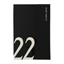 マークス 手帳 2022 スケジュール帳 3月始まり 週間レフト B6変型 マグネット22-23(ブラック)