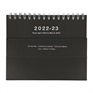 マークス 手帳 2022 スケジュール帳 4月始まり 月間ブロック ミニ ノートブックカレンダー・マグネット・ミニ(ブラック)