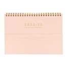 マークス 手帳 2022 スケジュール帳 4月始まり 月間ブロック A5 ノートブックカレンダー・マグネット(ピンク)