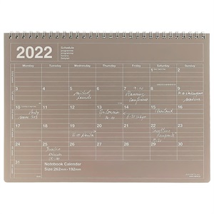 マークス 手帳 2022 スケジュール帳 1月始まり 月間ブロック M ノートブックカレンダー