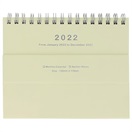 マークス 手帳 2022 スケジュール帳 1月始まり 月間ブロック MINI ノートブックカレンダー・マグネット・ミニ(アイボリー)