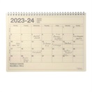 マークス 手帳 2023 スケジュール帳 4月始まり 月間ブロック A5正寸 ノートブックカレンダー・M(アイボリー)