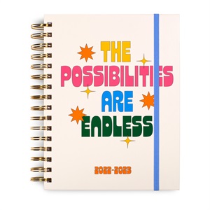 Ban.do バン･ドー 手帳 2023 スケジュール帳 ダイアリー 2022年8月始まり 週間ホリゾンタル A5変型 ＜THE POSSIBILITIES ARE ENDLESS＞