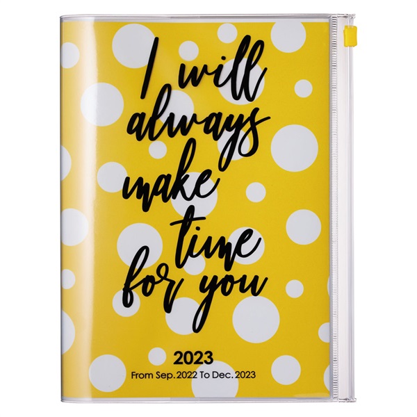 マークス 手帳 23 スケジュール帳 9月始まり 週間バーチカル A5正寸 リサイクルpvc クリア ストレージ ポルカドット マークス公式通販 マークス 手帳 23 スケジュール帳 9月始まり 週間バーチカル A5正寸 リサイクルpvc クリア ストレージ ポルカドット マークス公式通販