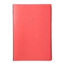 EDiT 手帳 2023 スケジュール帳 3月始まり 週間バーチカル B6変型 ビビッドカラー(フレンチピンク)