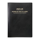【直営店限定】マークス 手帳 2023 スケジュール帳 3月始まり 月間ブロック＋ノート A5正寸 アネ・ド・パリ(ブラック)