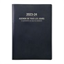 【直営店限定】マークス 手帳 2023 スケジュール帳 3月始まり 月間ブロック＋ノート A5正寸 アネ・ド・パリ(ネイビー)