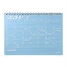 マークス 手帳 2023 スケジュール帳 4月始まり 月間ブロック B6変型 ノートブックカレンダー・S(ブルー)