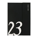 マークス 手帳 2023 スケジュール帳 12月始まり 週間レフト A6変型 マグネット23(ブラック)
