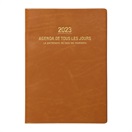 【WEB限定】マークス 手帳 2023 スケジュール帳 12月始まり 月間ブロック＋ノート A5正寸 アネ・ド・パリ(キャメル)