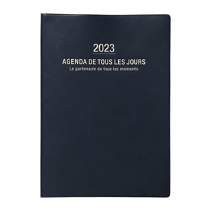 【WEB限定】マークス 手帳 2023 スケジュール帳 12月始まり 月間ブロック＋ノート A5正寸 アネ・ド・パリ