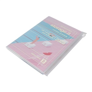 マークス 手帳 2023 スケジュール帳 12月始まり 月間ブロック＋ノート A5正寸 リサイクルPVC ストレージイット /プール