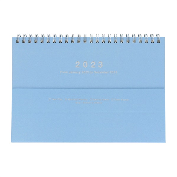 マークス 手帳 2023 スケジュール帳 1月始まり 月間ブロック A5 ノートブックカレンダー・マグネット