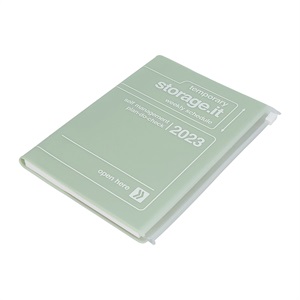 マークス 手帳 23 スケジュール帳 12月始まり 週間レフト B6変型 リサイクルpvc ストレージイット マークス公式通販