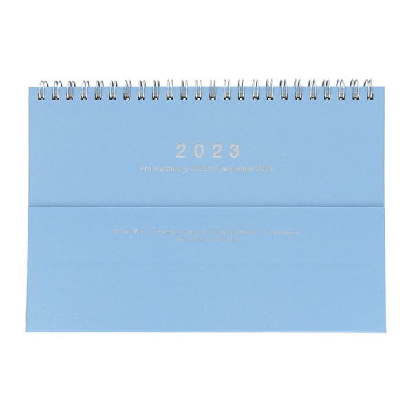 マークス 手帳 2023 スケジュール帳 1月始まり 月間ブロック A5 ノートブックカレンダー・マグネット | マークス公式通販