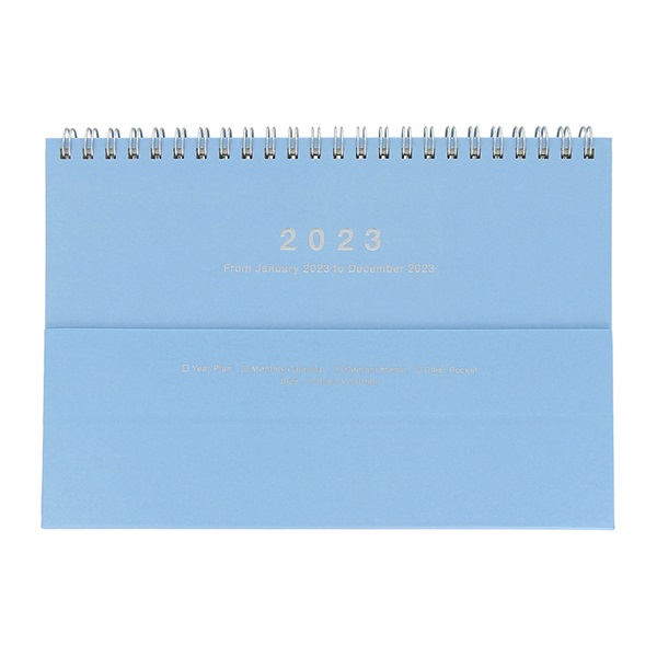 マークス 手帳 2023 スケジュール帳 1月始まり 月間ブロック A5 ノートブックカレンダー・マグネット | マークス公式通販