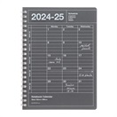 マークス 手帳 2024 スケジュール帳 2024年4月始まり 月間ブロック B6 ノートブックカレンダー・S・縦型(ブラック)