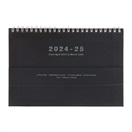 マークス 手帳 2024 スケジュール帳 2024年4月始まり 月間ブロック A5 ノートブックカレンダー・マグネット(ブラック)