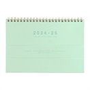 マークス 手帳 2024 スケジュール帳 2024年4月始まり 月間ブロック A5 ノートブックカレンダー・マグネット(ミント)