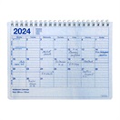 マークス 手帳 2024 スケジュール帳 2024年1月始まり 月間ブロック B6変型 ノートブックカレンダー・S(シティライト)