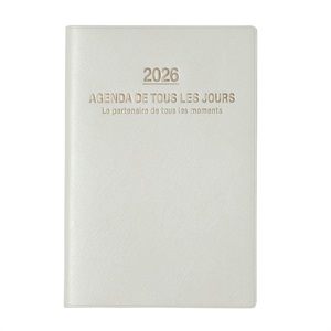 【直営店限定カラーあり】マークス 手帳 2026 スケジュール帳 2025年10月始まり週間バーチカル B6変型 グラン・ド・パリ
