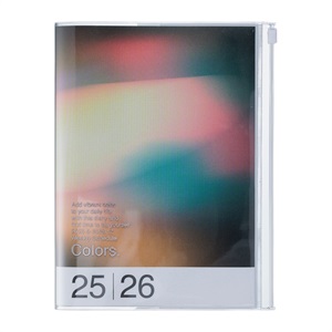  MARK'S 海外手帳 2026 スケジュール帳 2025年9月始まり 週間バーチカル A5正寸 グラディエント
