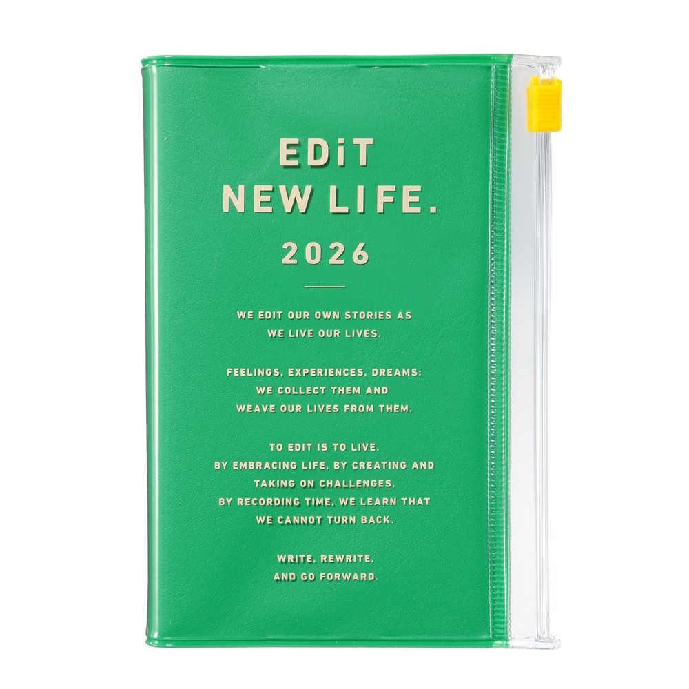 2026年 happyスケジュール帳　手形入り 楽天市場】【30％OFF】EDiT 手帳 2026 スケジュール帳 2026年4月始まり
