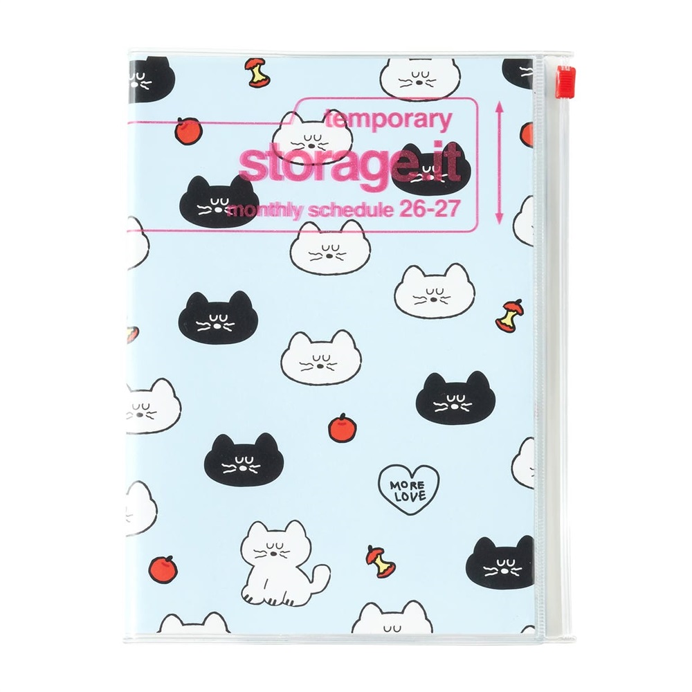 マークス 手帳 2026 スケジュール帳 2026年3月始まり 月間ブロック A5