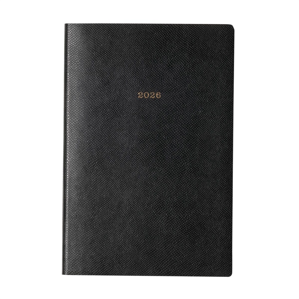 2026年 スケジュール帳 黒色 Amazon.co.jp: 手帳 2026年 スケジュール帳 A5 ウィークリー