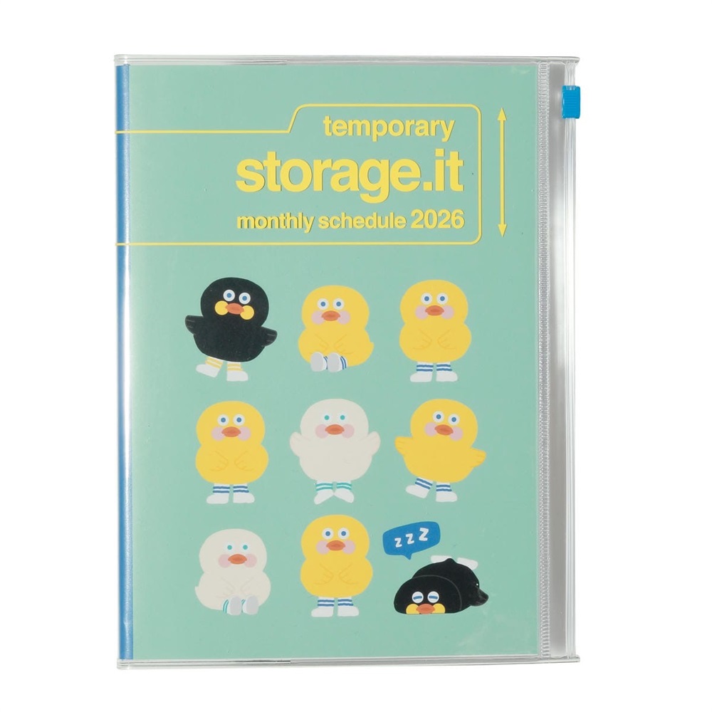 マークス 手帳 2026 スケジュール帳 2025年12月始まり 月間ブロック A5