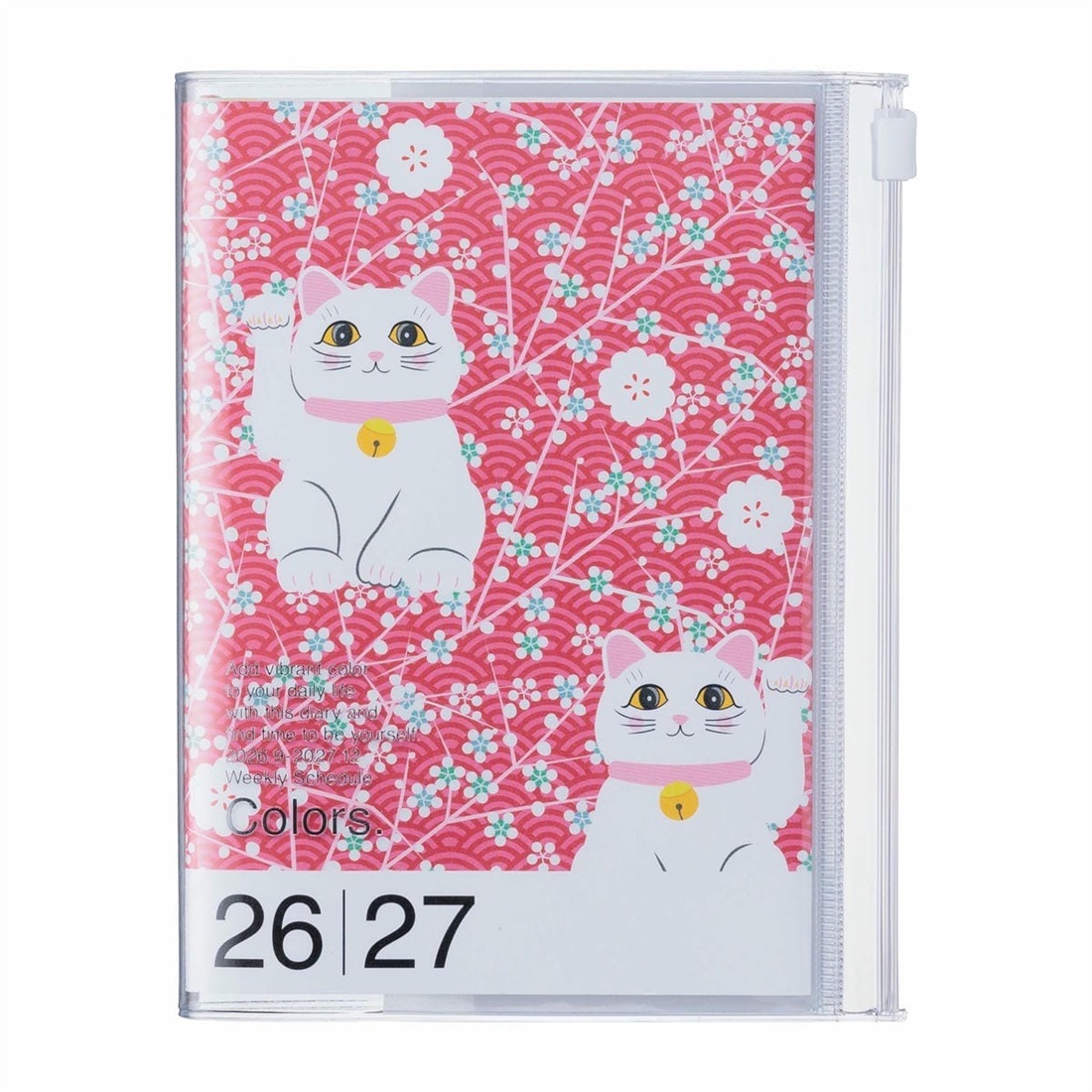 MARK'S 海外手帳 2027 スケジュール帳 2026年9月始まり 週間バーチカル
