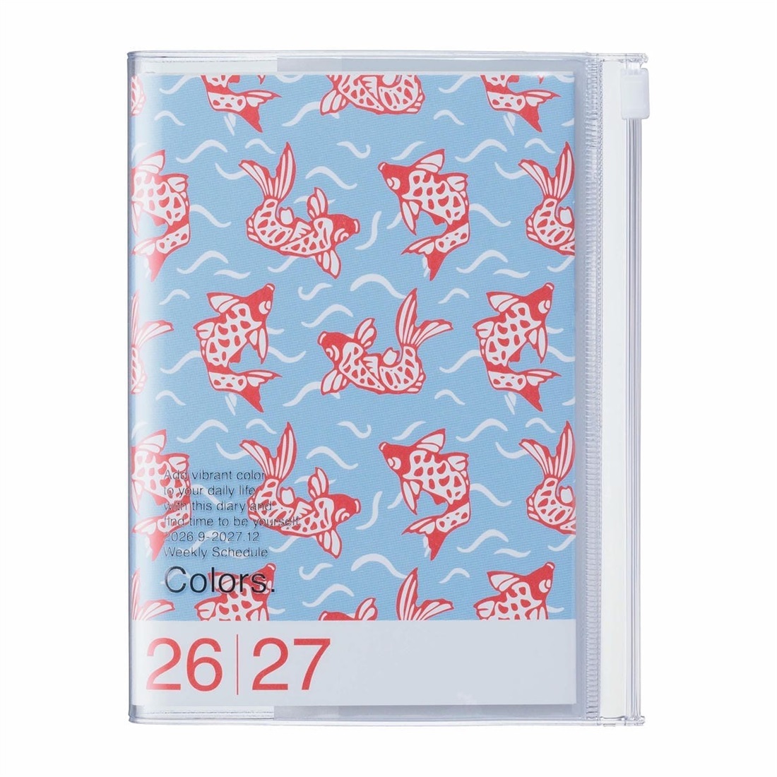 MARK'S 海外手帳 2027 スケジュール帳 2026年9月始まり 週間バーチカル