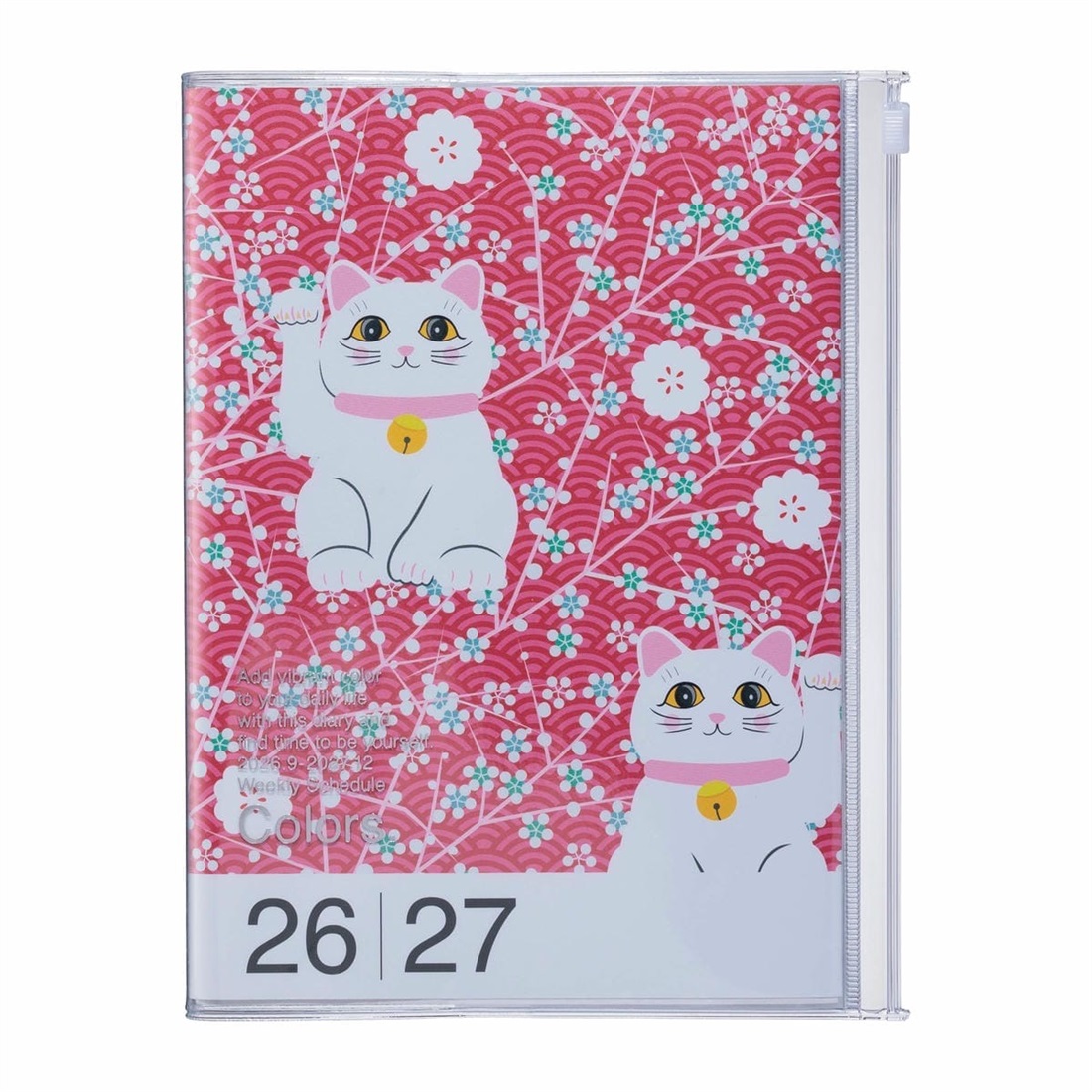 MARK'S 海外手帳 2027 スケジュール帳 2026年9月始まり 週間バーチカル
