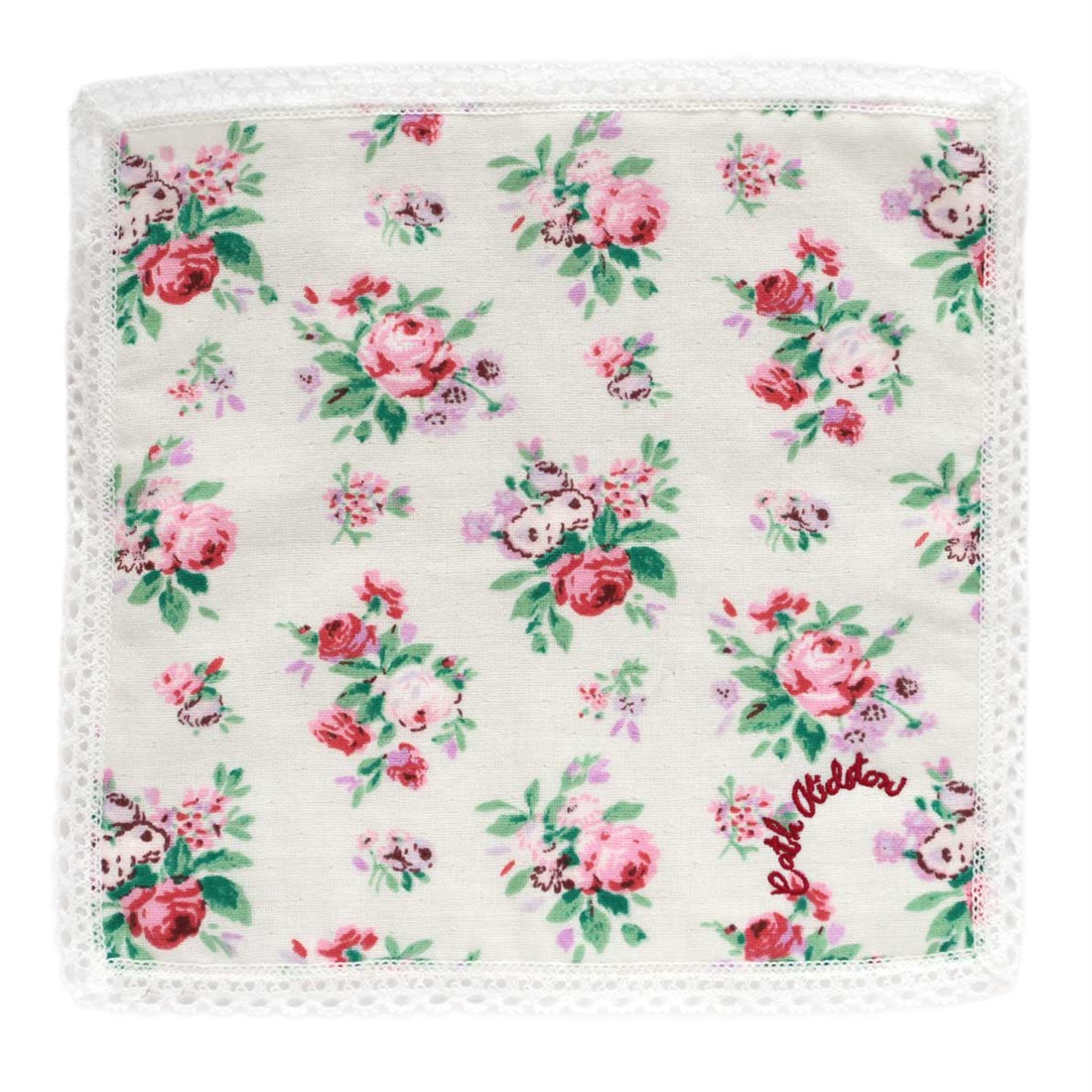 キャス キッドソン 大判ガーゼタオルハンカチ ＜ICON FLORAL