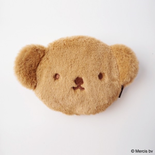 ディック・ブルーナ FACE FUR ダイカットポーチ＜ボリス/ブラウン＞