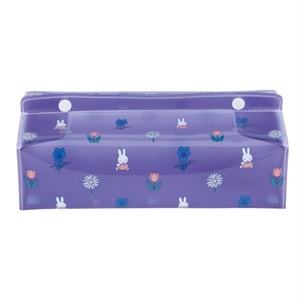 ミッフィー tente CLEAR ティッシュカバー ボックスティッシュ用＜フラワーガーデン＞ Dick Bruna